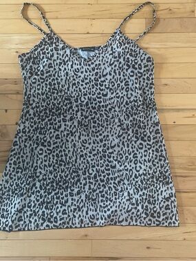 Animal Print Slip dress